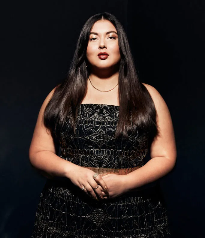 School of Fashion graduate (2017) Lesley Hampton