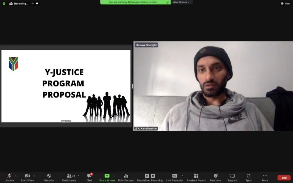 YJustice Community Worker internship