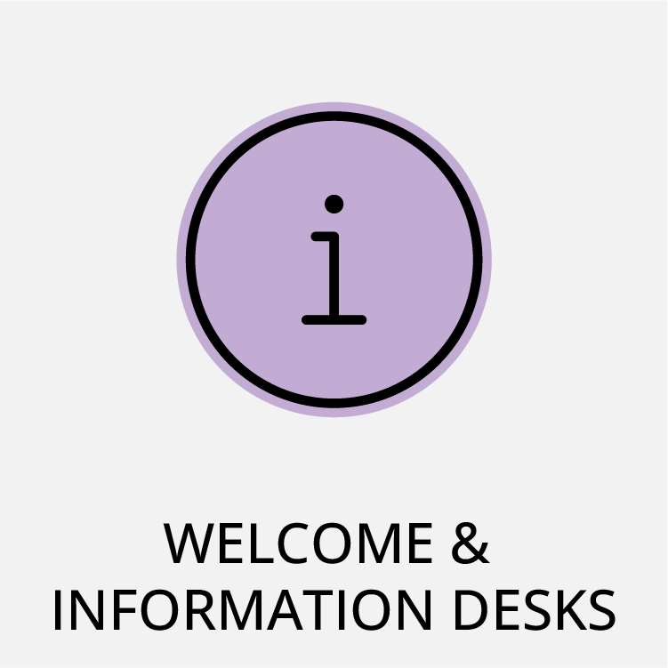 Student Services - Welcome & Information Desks
