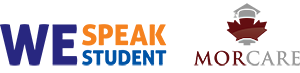 WeSpeakStudent MorCare logo