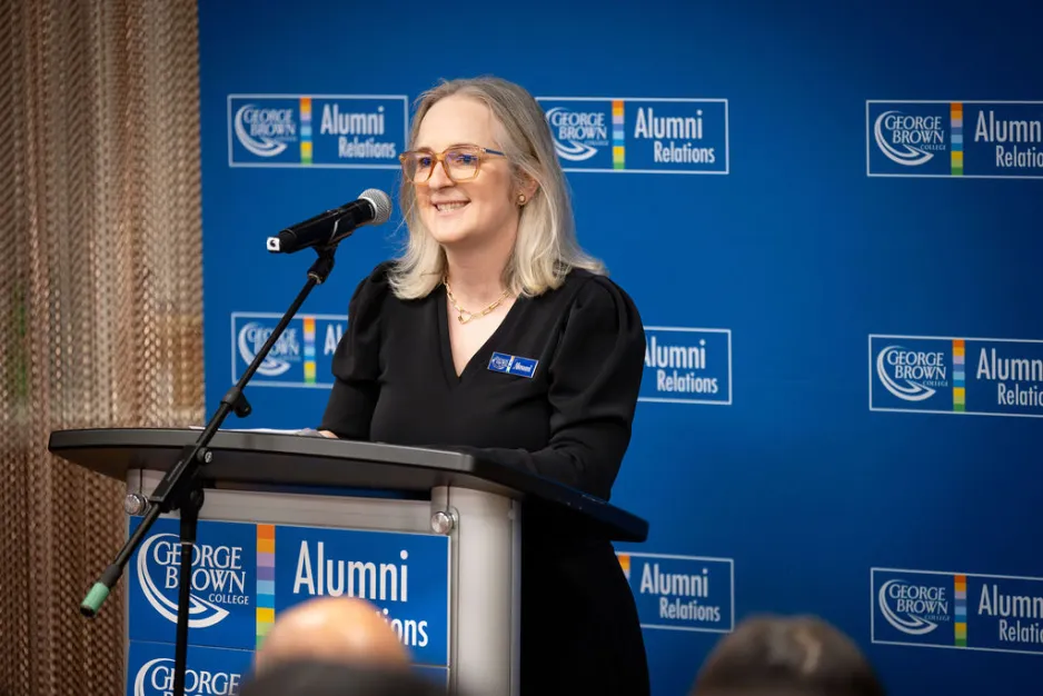 Advancement and Alumni Engagement Director Krisztina Arany