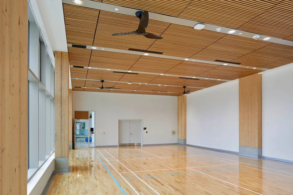 Multi-purpose court at Limberlost Place