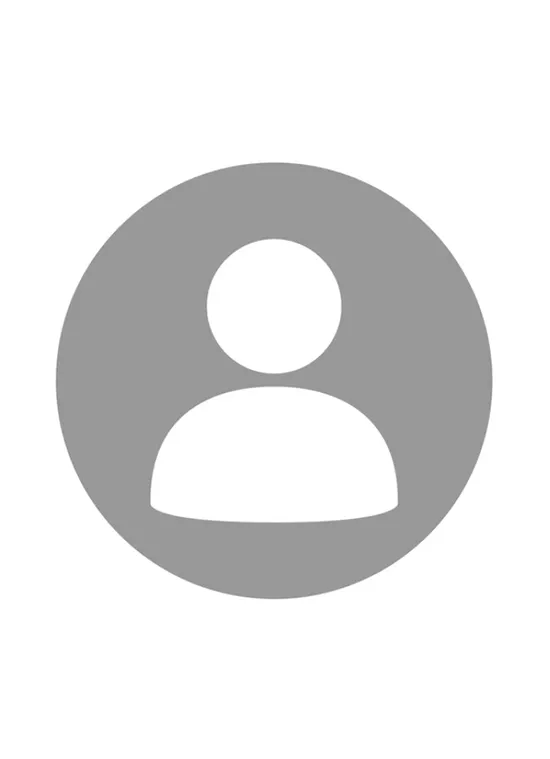 A grey and white icon of a person, indicating a missing image