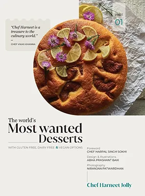 Sscreenshot of The world's Most wanted Desserts by GBC alum Chef Harneet Jolly.