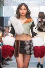 Model 5 wearing fashion from Remix challenge.