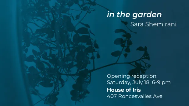 Alumni Upcoming Events- in the Garden