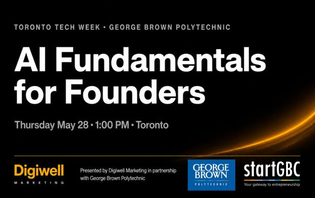 Image to promote AI Fundamentals for Founders workshop May 28, 2026