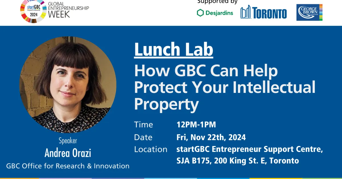 Gbc Lab Lunch Lab - How GBC Can Help Protect Your Intellectual Property ...
