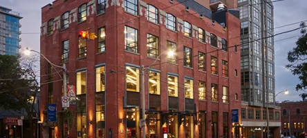 215 King Exterior at Night