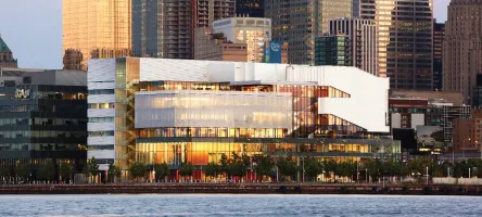 Photograph of the exterior of the Waterfront Campus