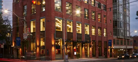 215 King Street East, building exterior of the Chefs' House