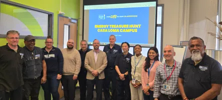 GBC’s Casa Loma Facilities/Operations Team and GBC’s Sustainability Team